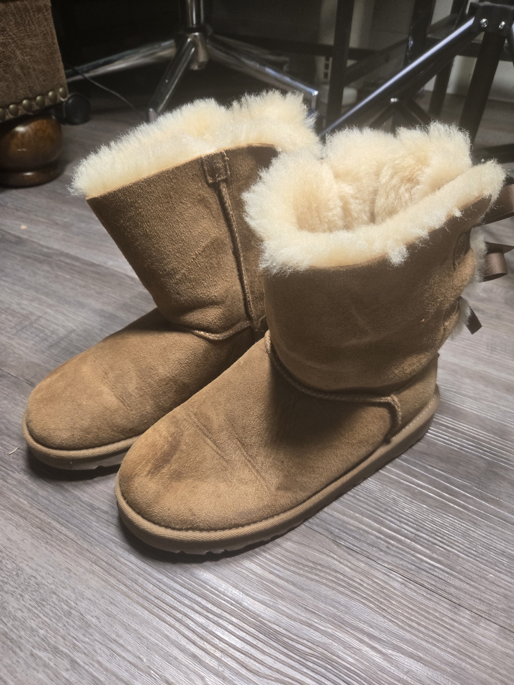 Women’s Ugg Chestnut Faux-Shearling Winter Boots